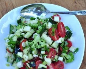Nanny’s Marinated Vegetable Salad | Seven Seasonings